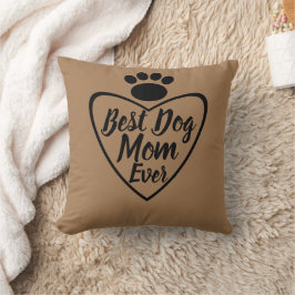 Beste Mama für Hunde mit Hundepudern Kissen