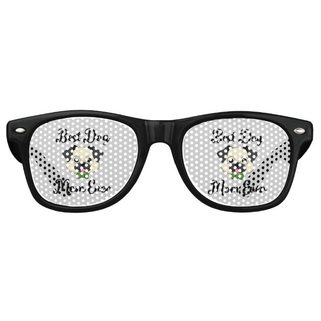 Beste Mama für Hunde Partybrille (Vorderseite)