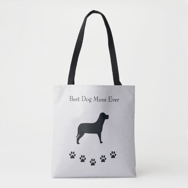 Beste Mama für Hunde Tasche (Vorderseite)