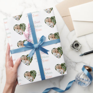 Beste Mama für jeden Blumenkohl - Collage Geschenkpapier