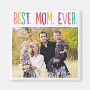 Beste Mama für jedes benutzerdefinierte Foto-Magn Magnet