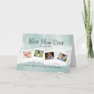 Beste Mama für jedes Foto Karte