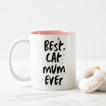 Beste Mama für Katzen je Moderne, einfache Niedlic