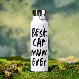 Beste Mama für Katzen je Modernes Einfaches Niedli Trinkflasche