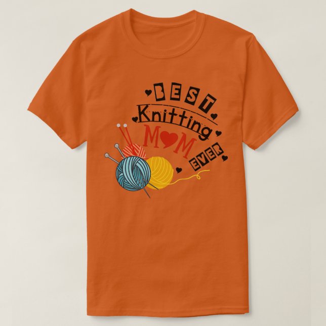 Beste Mama für Knittern je 86 T-Shirt (Design vorne)