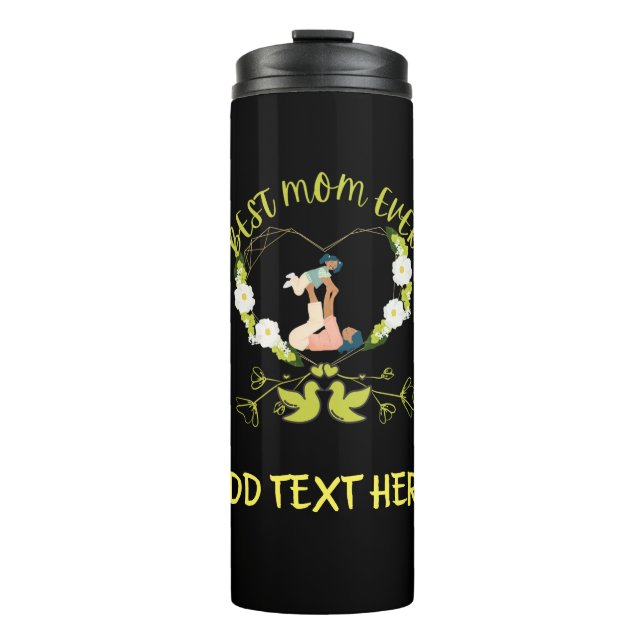Beste Mama für Mutter und Tochter Geschenkideen Thermosbecher (Vorderseite)