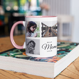 Beste Mama für Niedliche, trendige Instagramm-Foto Zweifarbige Tasse