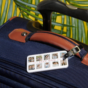 Beste-Mama-Gepäckanhänger Personalisierte Fotos Gepäckanhänger