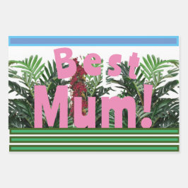 Beste Mama! Geschenkpapier Set