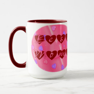 Beste Mama im Herzen Tasse