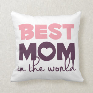 Beste Mama im Throw-Kissen der Weltmutter des Tag  Kissen