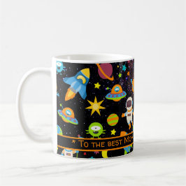 Beste Mama in der Black Coffee Tasse im gesamten U