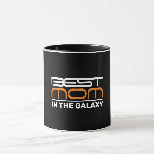 Beste MAMA in der Galaxie Tasse (Zentrum)