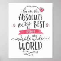 Beste Mama in der ganzen Welt
