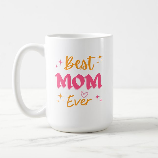 Beste Mama in der Tasse der Welt - Niedliches Gesc (Links)