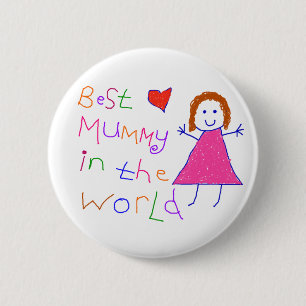 Beste Mama in der Welt Button