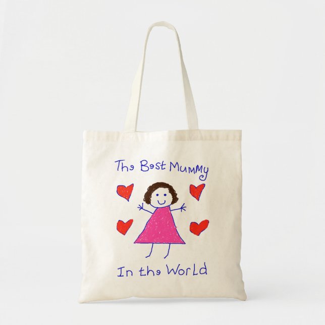 Beste Mama in der Welt Tragetasche (Vorne)