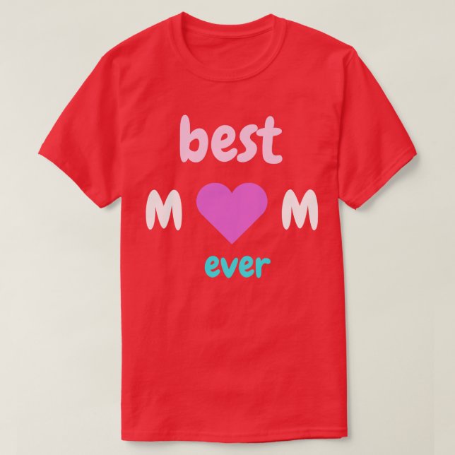 Beste Mama je 8 T-Shirt (Design vorne)
