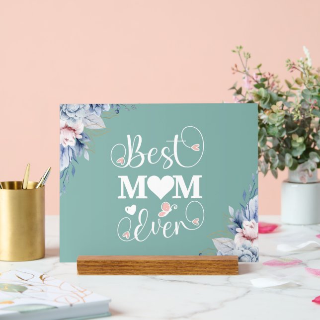 "Beste Mama je" Acrylschild (Hochzeit)
