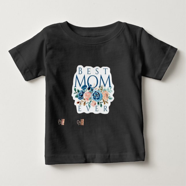 Beste Mama je Baby T - Shirt (Vorderseite)