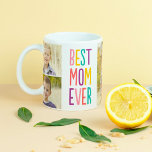 Beste Mama je benutzerdefinierte Foto-Tasse Kaffeetasse<br><div class="desc">Personalisieren Sie diese Tasse mit Ihrem Text und Foto(en),  um ein einmaliges Geschenk zu erstellen! Erhältlich in mehr Farben.</div>