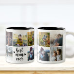 Beste Mama je benutzerdefinierte Foto-Tasse Zweifarbige Tasse<br><div class="desc">Passen Sie diese Tasse an und geben Sie sie als Geschenk!</div>