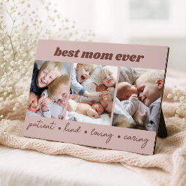 Beste Mama je benutzerdefiniertes Foto Fotoplatte