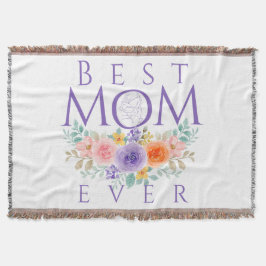 Beste Mama je Blume, Muttertagsangebot Decke