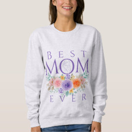 Beste Mama je Blume, Muttertagsangebot Sweatshirt