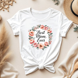 Beste Mama je Blumenreath | Muttertag der Elegante T-Shirt