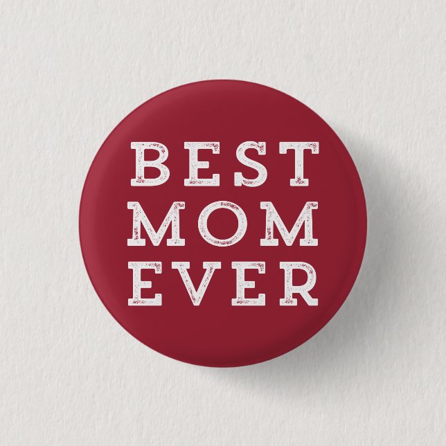 Beste Mama je Button (Vorderseite)