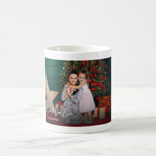 Beste Mama je einfaches benutzerdefiniertes Foto Kaffeetasse