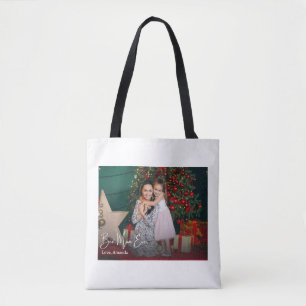 Beste Mama je einfaches benutzerdefiniertes Foto Tasche