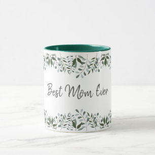 Beste Mama je Eukalyptus Grünpflanzen Tasse