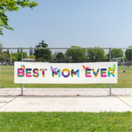 Beste Mama je farbenfroh Banner