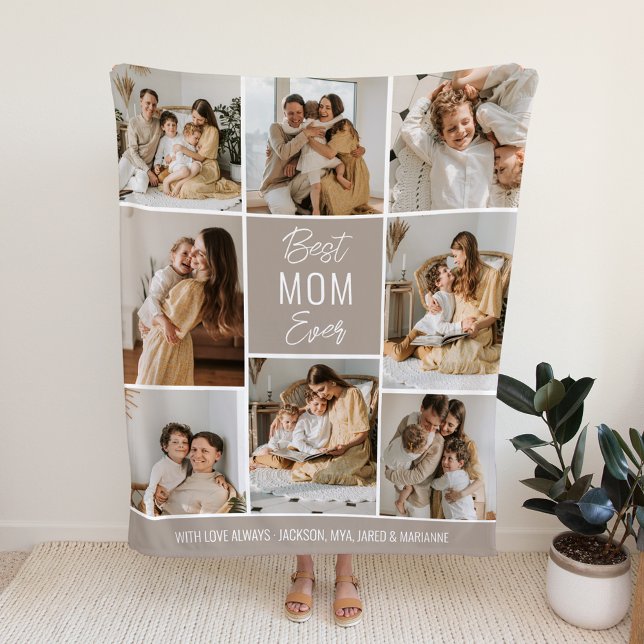Beste MAMA je Fleece Blanket (Von Creator hochgeladen)