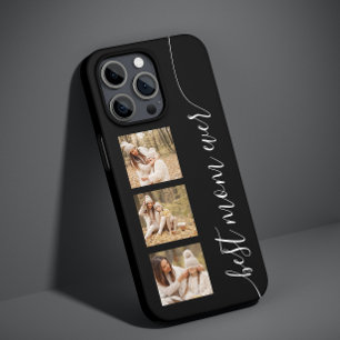 Beste Mama je Foto Bild Elegantes Skript Schwarz Case-Mate iPhone 14 Hülle
