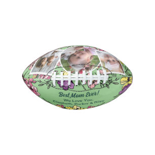 Beste Mama je Foto Collage Football