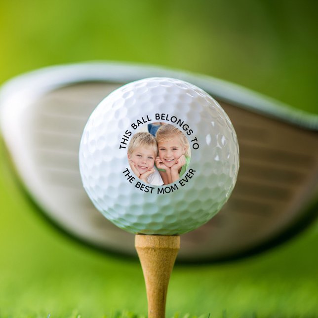 Beste Mama je Foto Golfball (Von Creator hochgeladen)