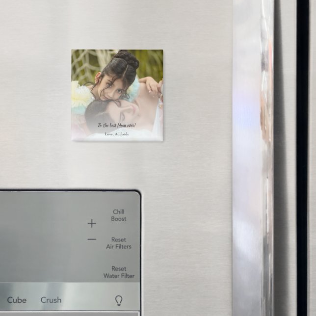 Beste Mama je Foto Magnet (In Situ (Kühlschrank))