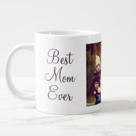 Beste Mama je Foto Muttertag Jumbo-Tasse