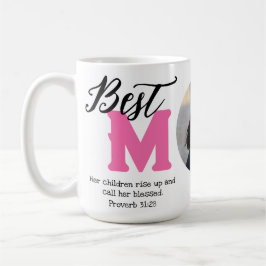 Beste Mama je Foto-Tasse der Mama gesegnet Kaffeetasse