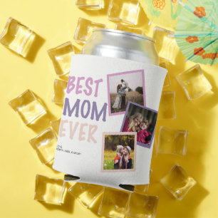 Beste Mama je Fotomaterial Personalisierte Pastete Dosenkühler