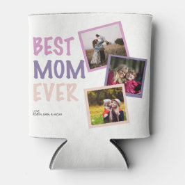 Beste Mama je Fotomaterial Personalisierte Pastete Dosenkühler