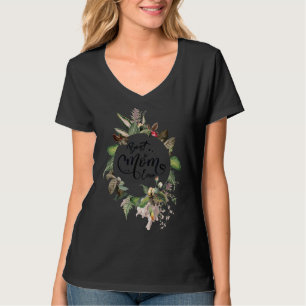Beste Mama je Frauen Blumendekoration Momme 1 T-Shirt