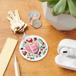 Beste Mama je, Geburtstag - Muttertagsgeschenk Schlüsselanhänger