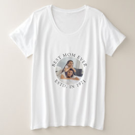 Beste Mama je Geschenk Idee Große Größe T-Shirt