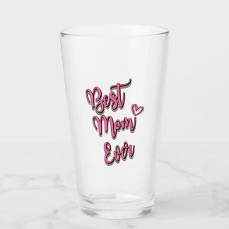 Beste Mama je Geschenkglas Glas