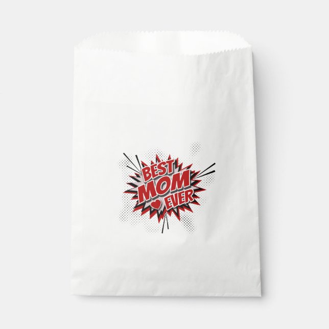 Beste Mama je Geschenktütchen (Vorderseite)