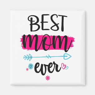 Beste Mama je glücklicher Muttertag für Mama Oma Magnet